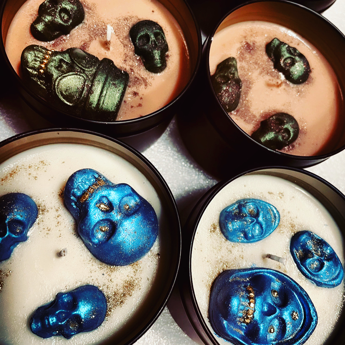 Tins w/ Skulls